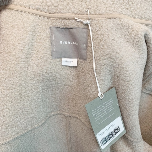 Everlane The Renew Teddy Bomber Oatmeal Small - Picture 10 of 13